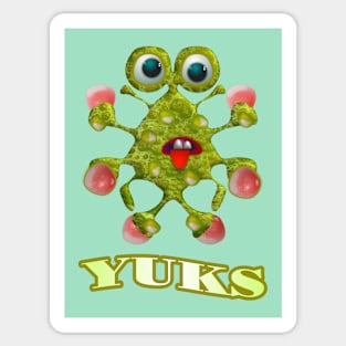 The YUKS. Sticker